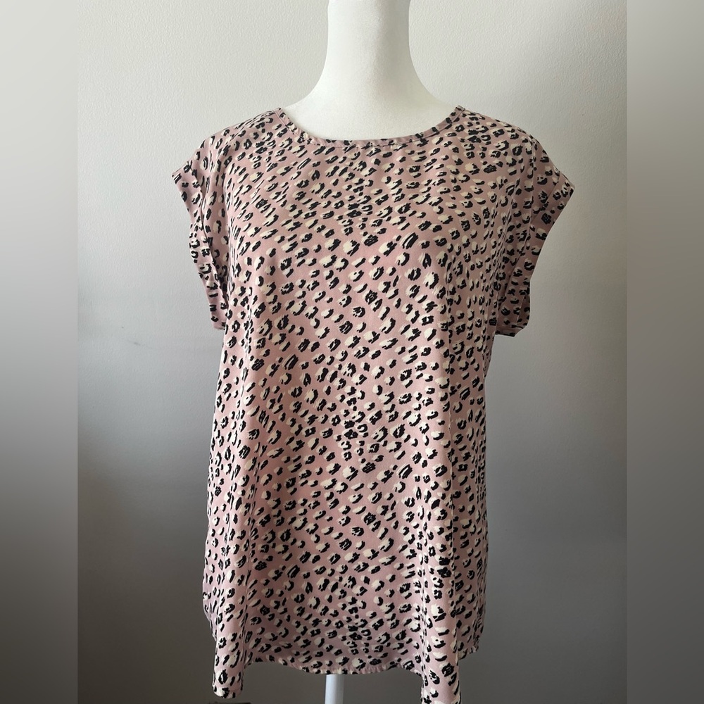 Papillon Animal Print Blouse